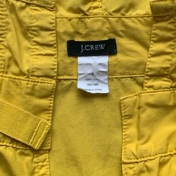 J. Crew Yellow Rain Jacket (size S) - Picture 3 of 5